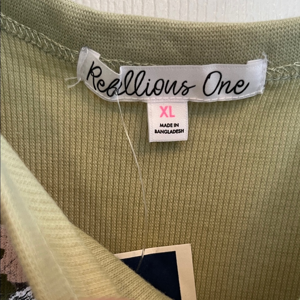 Rebellious One Sage NY Graphic Tank Top - Picture 3 of 5